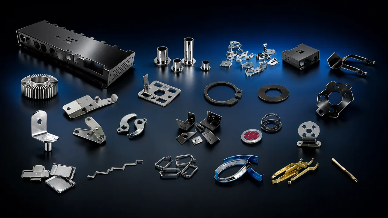 Charviso precision stamped metal parts